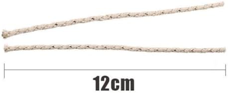 GSHLLO 100 Pcs Cotton Fuel Lighter Wicks