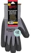 Kinco Mens Palm Gloves Gray L 3 Pair