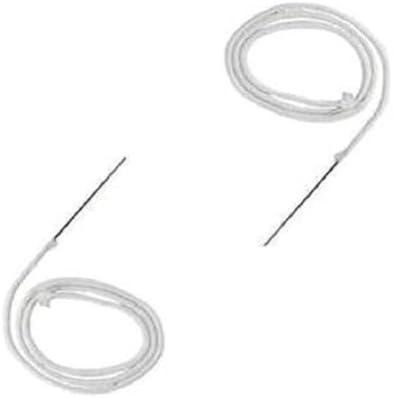 Universal Lighter Wick Replacement with Guide Needle 2 pcs
