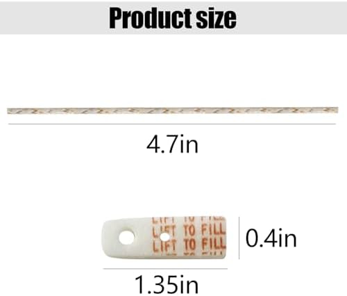 Universal Lighter Repair Kit with Wicks and Flints