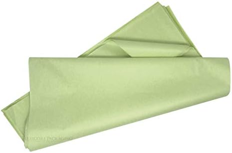 Flexicore Packaging Willow Green Gift Wrap Tissue Paper 15x20