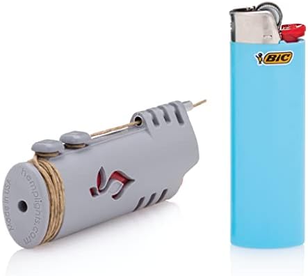 Hemplights Hemp Wick Lighter Wrapper Yellow
