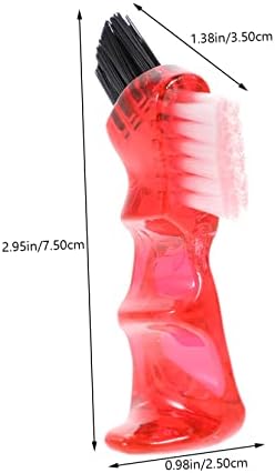 4Pcs Double Sided Denture Brushes for Easy Cleaning