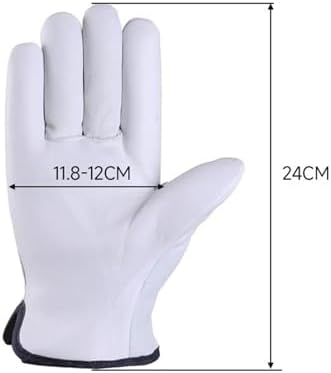 Winter Thermal Work Gloves with Cotton Lining