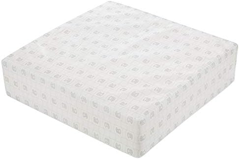 Classic Accessories Ravenna 25x25x5 Inch Water-Resistant Square Seat Cushion Slip Cover
