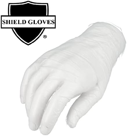 PSBM Vinyl Gloves 2000 Count Large Clear Powder and Latex Free