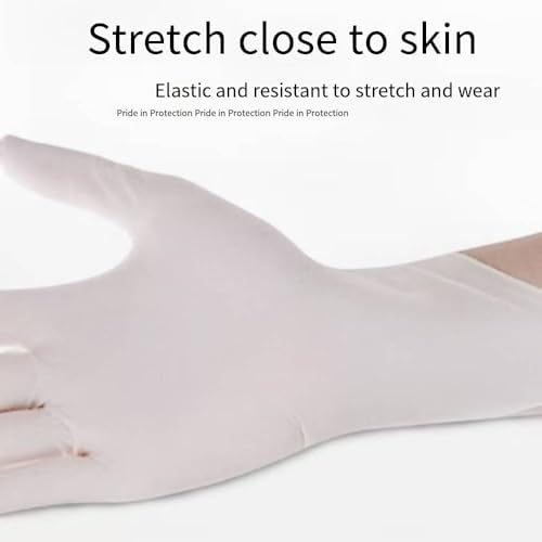 VIBEXIN Food Grade Disposable Rubber Kitchen Gloves