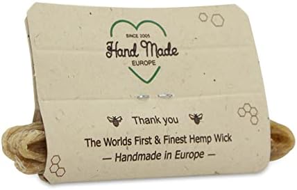 Hemplights Hemp Wick Lighter Wrapper Yellow