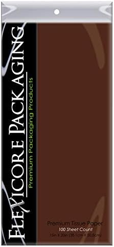 Flexicore Packaging Gift Wrap Tissue Paper Chocolate 15x20