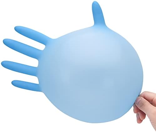 SwiftGrip Disposable Nitrile Exam Gloves Blue 100 Ct