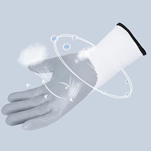 ANDANDA Safety Work Gloves with Nitrile Coating