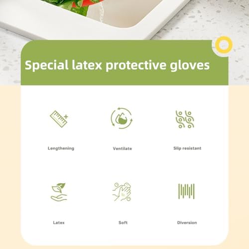 Reusable Latex Cleaning Gloves 10 Pairs Pack 1