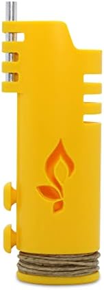 Hemplights Hemp Wick Lighter Wrapper Yellow