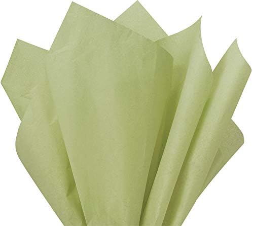 Flexicore Packaging Willow Green Gift Wrap Tissue Paper 15x20