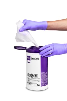 Super Sani Cloth Germicidal Disposable Wipe 5x8