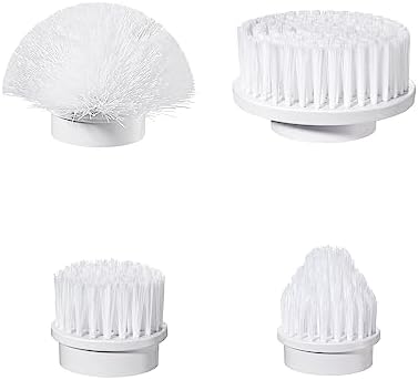 Berscob Brush Head 4 Pack for Spin Scrubber