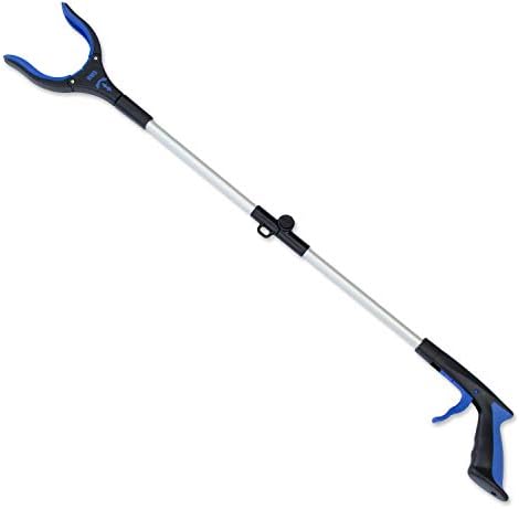 RMS 34 Inch Extra Long Reacher Grabber with Rotating Jaw