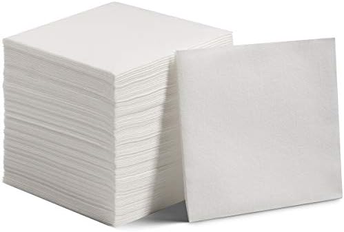 200 Linen-Feel Disposable Napkins - Made in USA