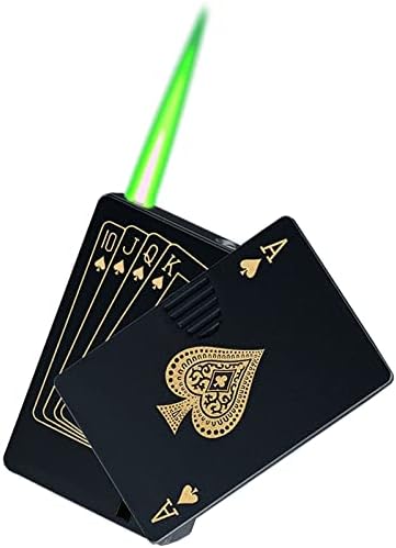 Jet Torch Lighter with Ace Card Design