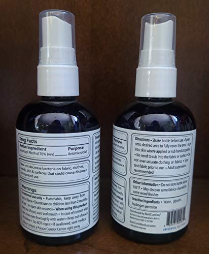 Medical 2 Pack Hand Sanitizer Spray Unscented 70 Isopropyl Alcohol