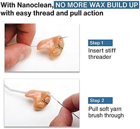 All-in-1 Hearing Aid Cleaning Kit with 100 Strands