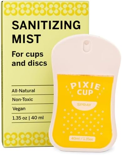 Pixie Hand Sanitizer - Quick Spray for Menstrual Cups and Period Discs