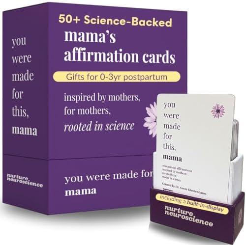 55 New Mom Affirmation Cards for Postpartum Support