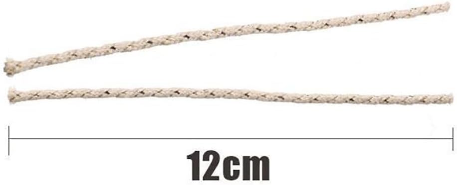 GSHLLO 100 Pcs Cotton Fuel Lighter Wicks