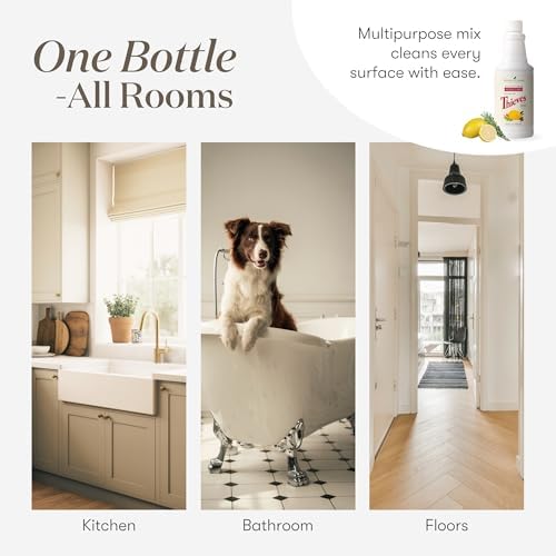 Thieves Household Cleaner 144 Oz Plant Based Multi Surface Solution