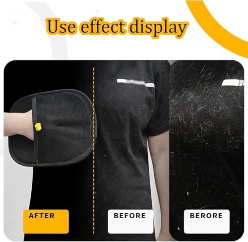 Static Removal Pet Hair Grooming Gloves for Dogs and Cats