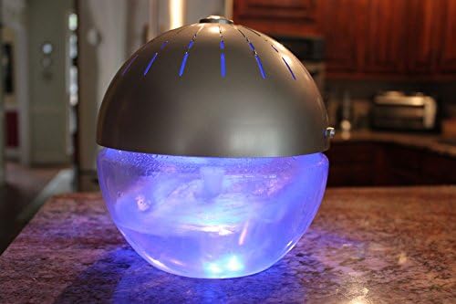 Earth Globe Air Purifier and Diffuser 2 Units Silver