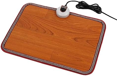 OLYDON Heated Floor Mat Under Desk - 110v Toes Warming Heater