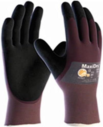 ATG 56-425L Maxidry Nitrile Gloves Purple Large