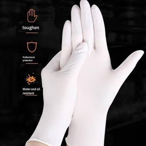 VIBEXIN Food Grade Disposable Rubber Kitchen Gloves