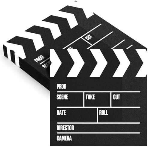 Movie Night Disposable Paper Napkins 50Pcs