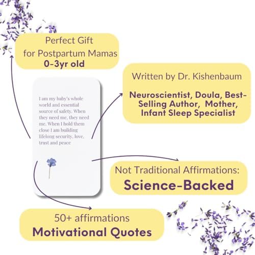 55 New Mom Affirmation Cards for Postpartum Support