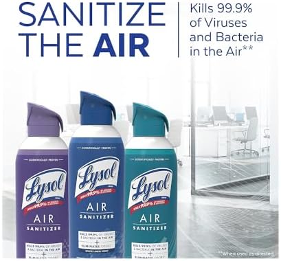 Lysol Air Sanitizer Spray 10 Oz Simple Fresh