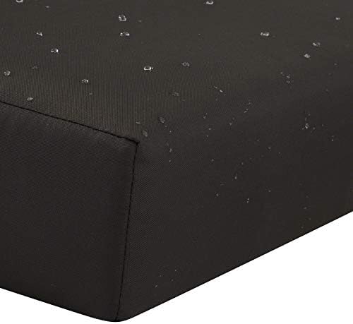 Classic Accessories Ravenna Water-Resistant 25x25x5 Inch Outdoor Seat Cushion Cover