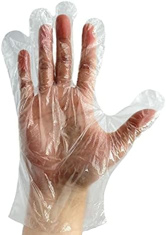 Disposable Food Gloves 2000 Pack Clear X-Large 20 Mil