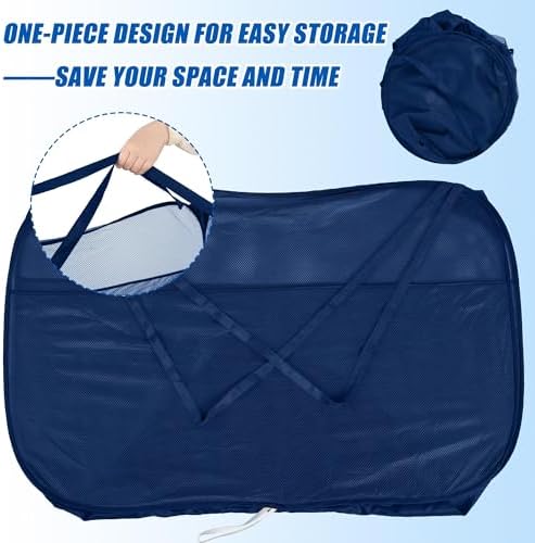 Hahood Pop-up Pool Toy Storage Bin 47x47x31 Inch