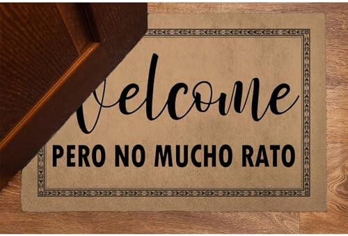 Funny Welcome Rugs with Anti-Slip Rubber Back