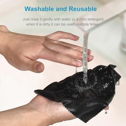 Mcyye 8PCS Microfiber Cleaning Cloths for Glasses and Electronics