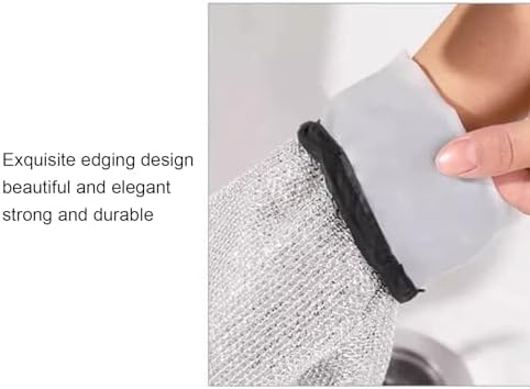 TRISTO Heat Resistant Kitchen Gloves for Cleaning