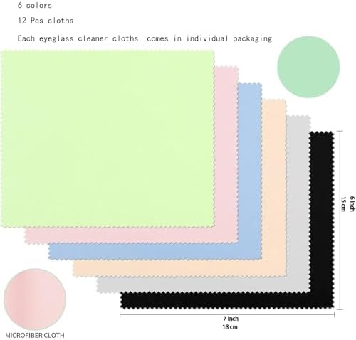 Premium Microfiber Cleaning Cloths 12 pcs