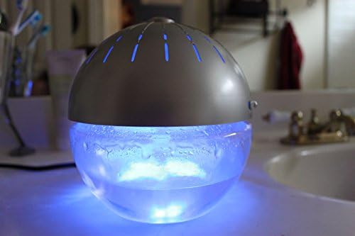 Earth Globe Air Purifier and Diffuser 2 Units Silver