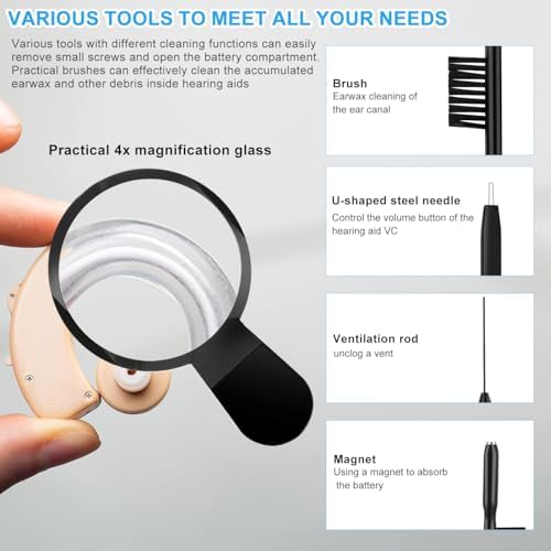 WXJ13 Hearing Aid Cleaning Kit 13 Pieces