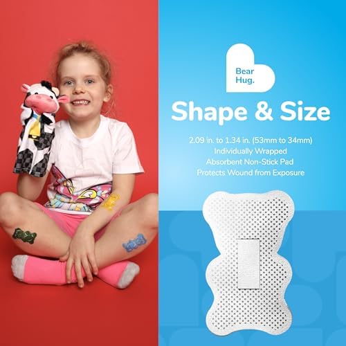 BioSwiss Adorable Gummy Bear Bandages 24 Count