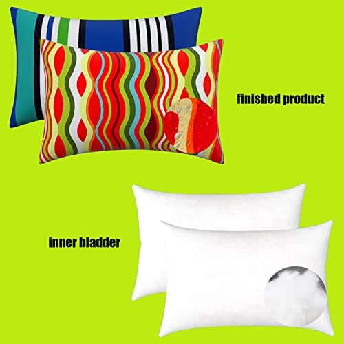 Waterproof Lumbar Pillow 2 Pack for Chair and Outdoor Use