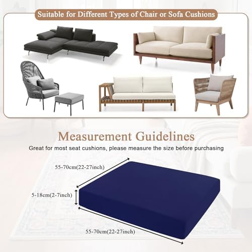 UArtlines 8Pcs Stretch Cushion Covers Replacement