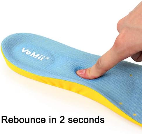 VoMii Memory Foam Insoles for Kids and Women